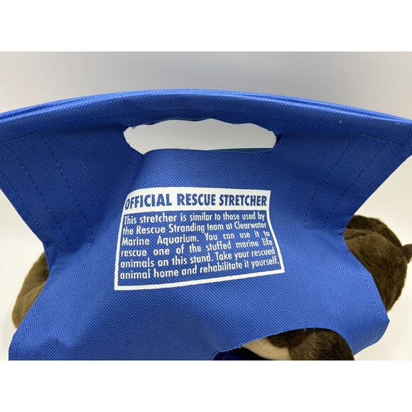 Marine Life Rescue Project River Otter Plush Stuffed Animal w/ Stretcher & Card - Picture 8 of 14
